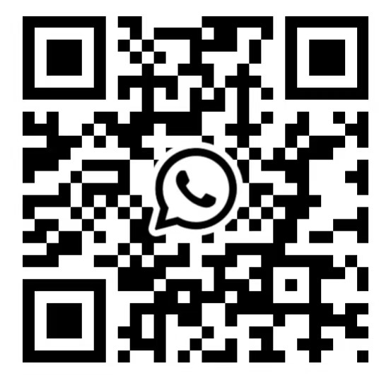 WhatsApp QR code — Huabin Bao